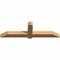 Ekena Millwork Eugene Smooth Timber Gable Bracket, Western Red Cedar, 72"W x 21"H x 5 1/2"D x 5 1/2"F, 7/12 Pitch GBW072X21X0606EUG00SWR - alternate 5